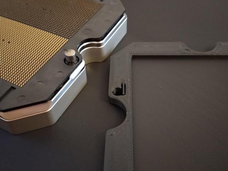 Protective cap for IBM Power 7 CPU