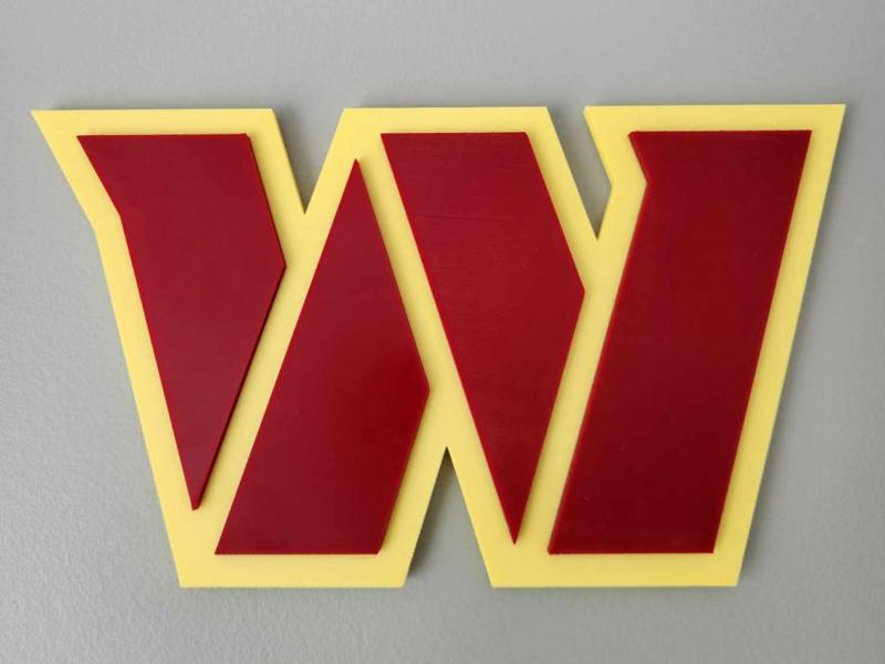 Washington Commanders Wall Plaque