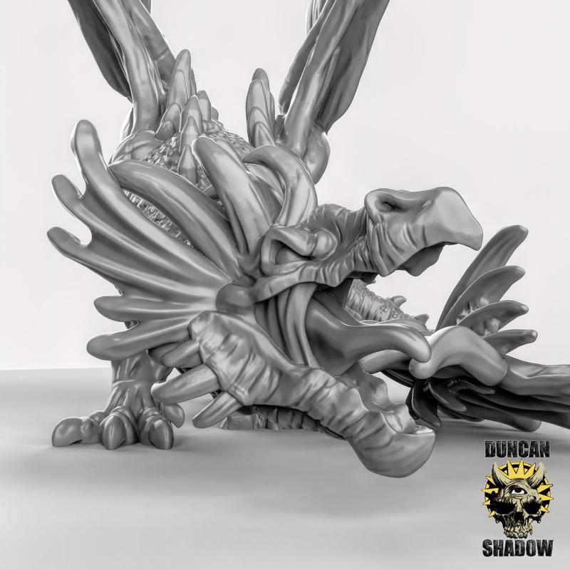 High Elf Dragon (pre supported)