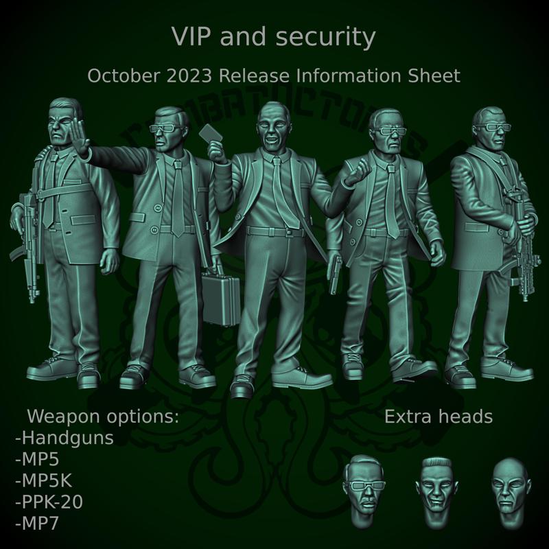 Patreon pack 26 - October 2023 - VIP and security