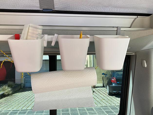 VW T5/T6/T6.1 California - Adapter for IKEA Sunnersta pole with eylet