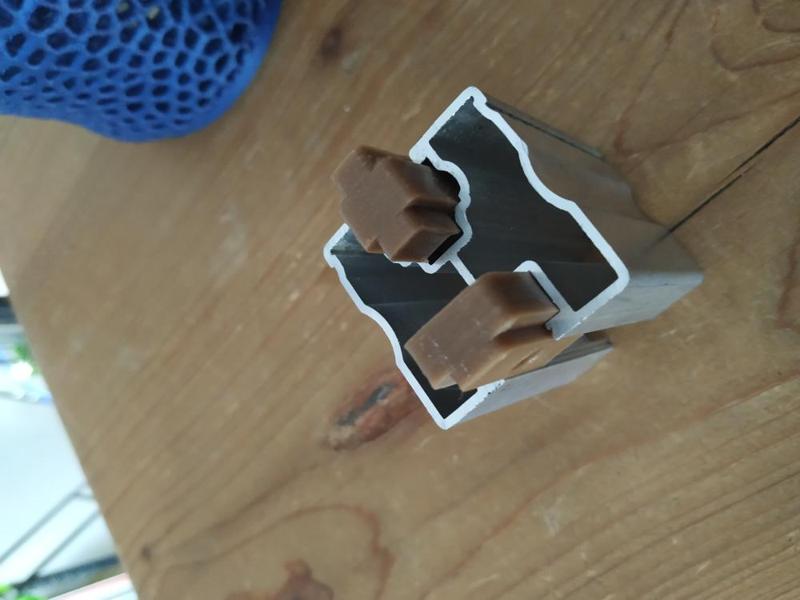 Schletter Modultragprofil 40 x 40 Insert Nut