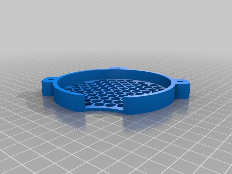 Speaker Grille for 3.5" Midrange on Blast Box