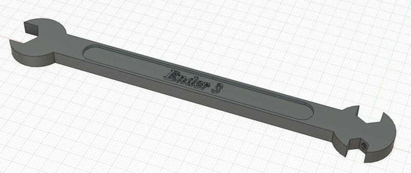 Clé de 6, 8 et 10 pour Ender 3 (et autres)