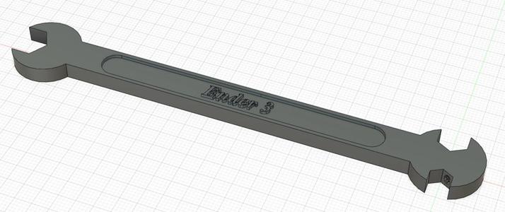 Clé de 6, 8 et 10 pour Ender 3 (et autres)