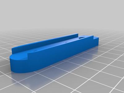 Kingroon KP3 X Axis Linear Rail Mod