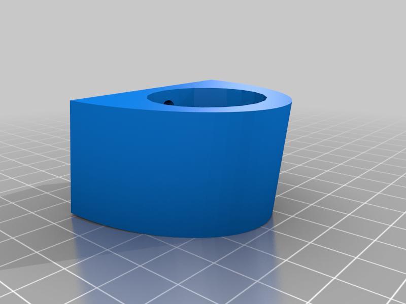 Base para voltimetro tomas usb redondas
