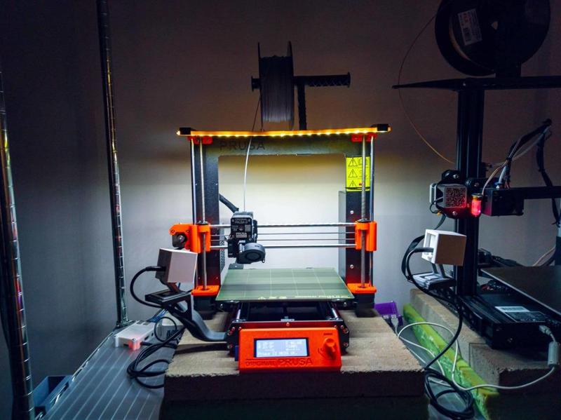 Prusa MK3S LED Strip Light Bar