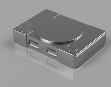 PlayStation Classic 3d Model