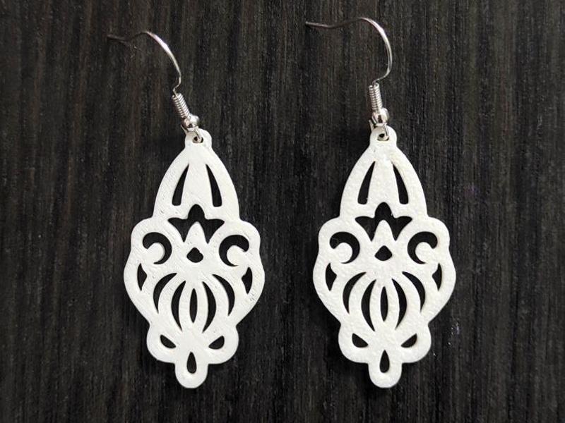 Baroque Bloom - Earrings