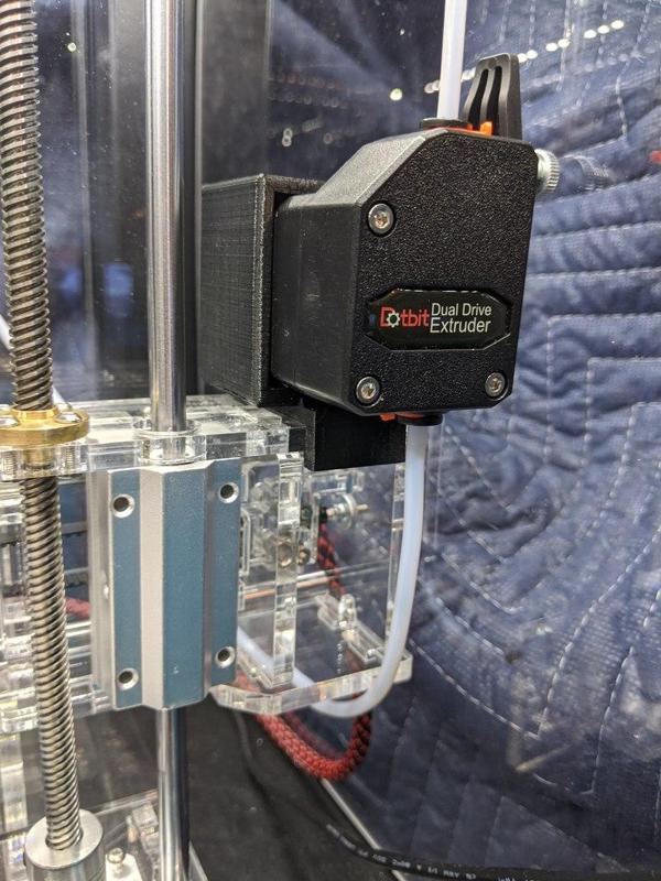 Extruder Motor Mount for Sunhokey i3 (Prusa clone)