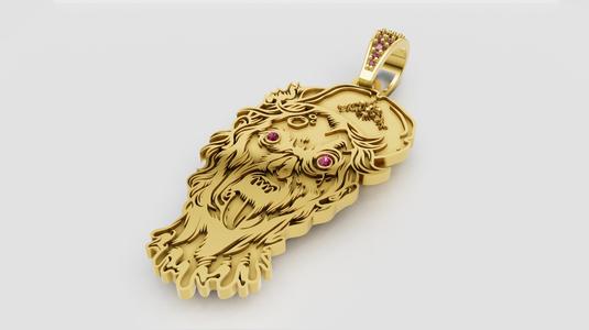 Men Faces Pendant