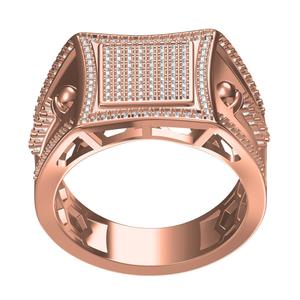 Illusion Style Diamond Ring for Men