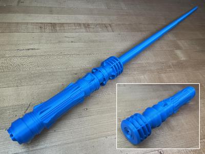 Leia’s Print-in-Place Collapsing Lightsaber