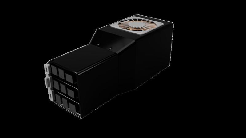 Pi Case with integrated Power Supply and 80mm Fan