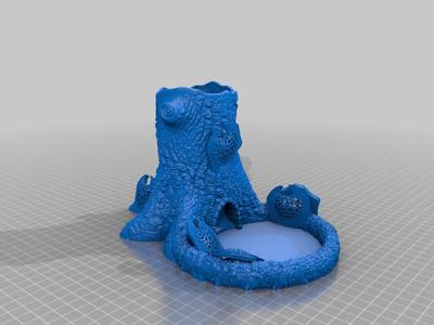 Songspire Bonzai Dice Tower with Cortical Stacks (Altered Carbon)