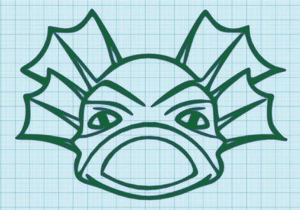 FLORIDA SWAMP MONSTER - WALL ART