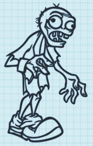 ZOMBIE - WALL ART