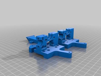 HEVO modified Extruder Mount and duct