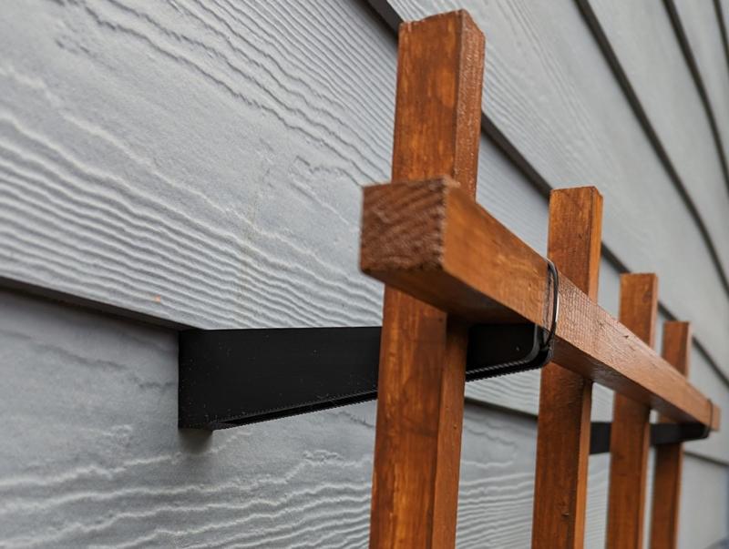 Trellis Wall Mount Standoff (125mm total length)