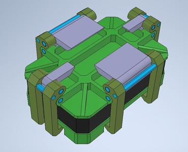 SL1S Resin Tank Holder - Locking System