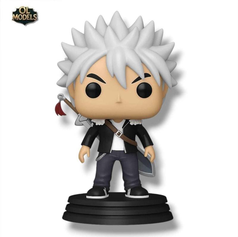 Haru Glory Chibi Figure Rave Master 3D Model