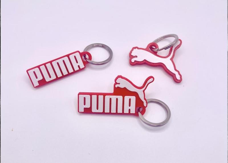 Puma Logo Keychain