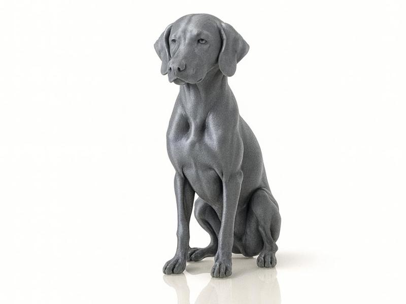 Weimaraner – 3D Printable Dog Statue