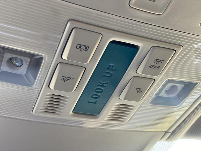 Sunroof switch block for Tiguan