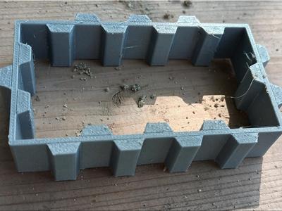 TPU brick template - for sand