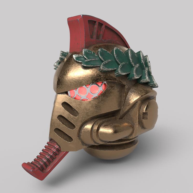 Spartan marine space helmet