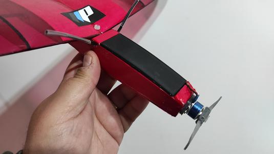 75x50mm (3x2") foldable propeller and motor mount for 1108 4250kV Brushless motor