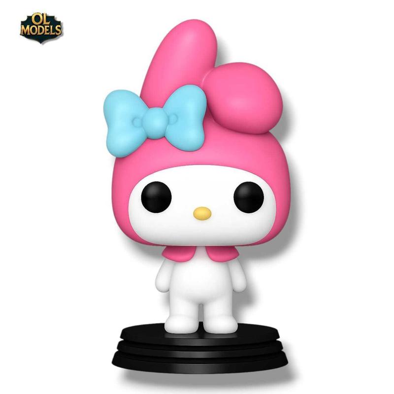 My Melody Chibi Figure Hello Kitty 3D Model
