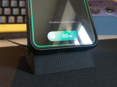 Wireless charger stand (editable)