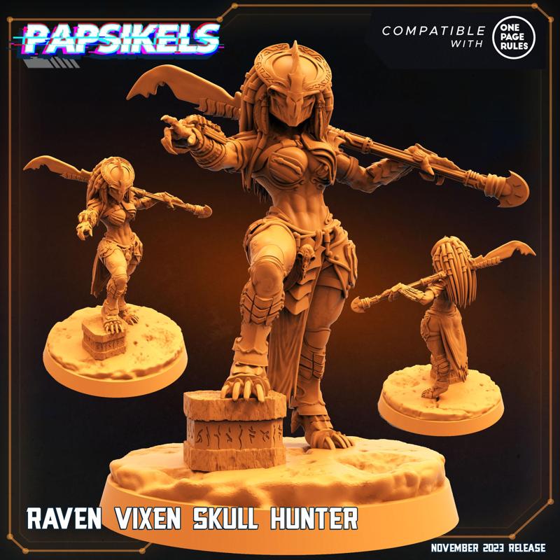RAVEN VIXEN SKULL HUNTER