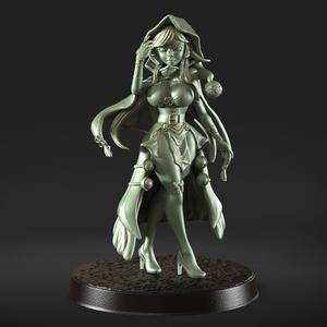 PRE-SUPPORTED Xmas Mery- 32mm - DnD