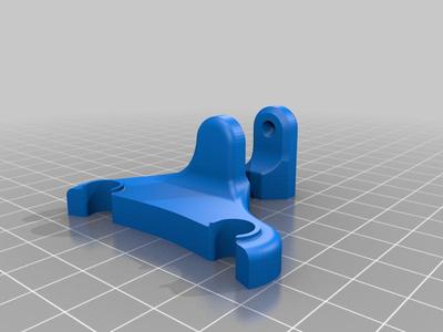 Slim Cable Chain Hotend Mount