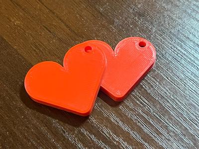 Valentinesday Heart Keychain