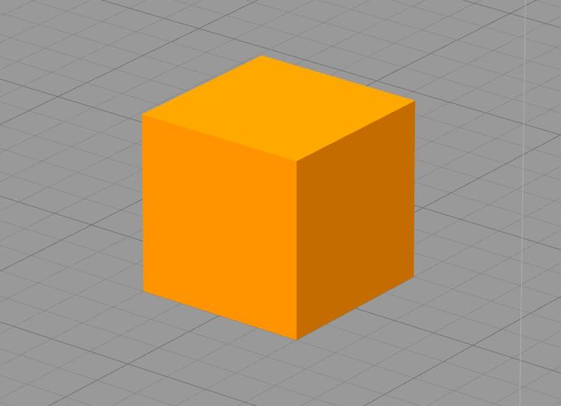 Should be a 20x20x20mm cube