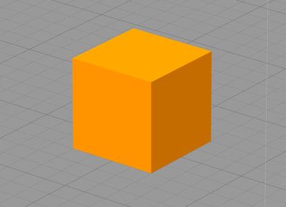 Should be a 20x20x20mm cube