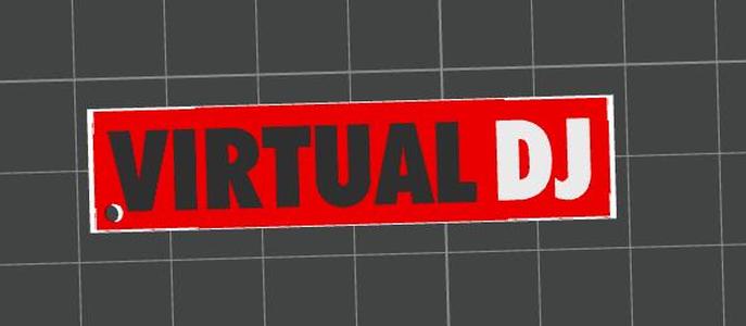 VirtualDJ Keychain