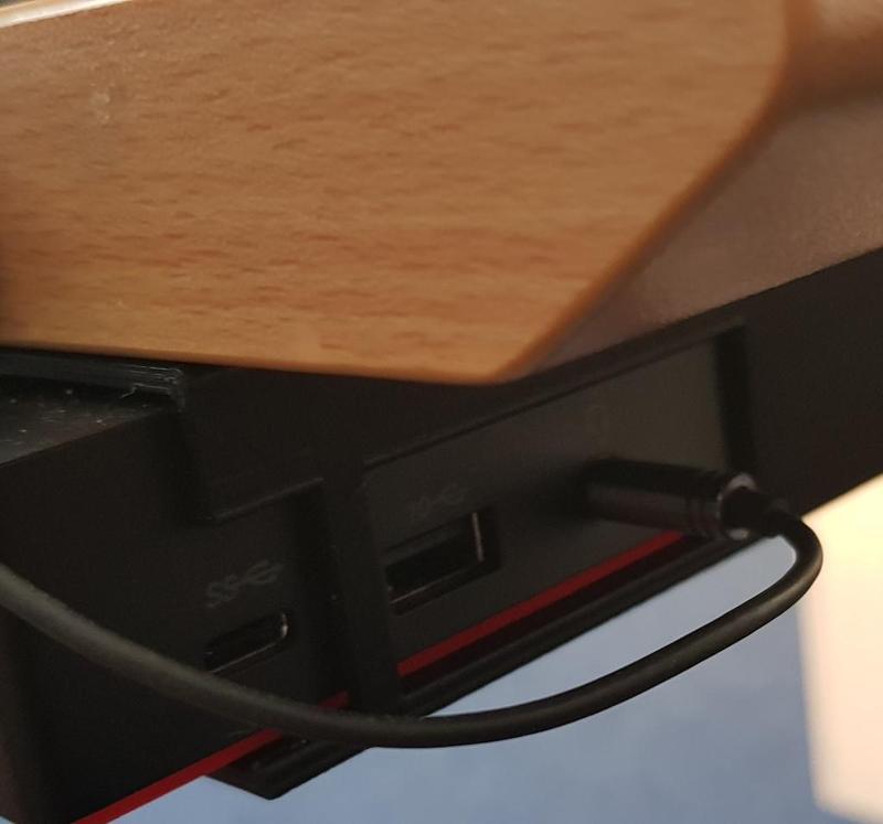 Under Desk Mount for Lenovo ThinkPad USB-C Dock Gen 2