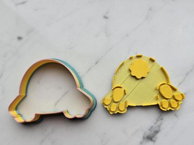 Bunny Butt Cookie Cutter Sand Play-doh Dough Fun