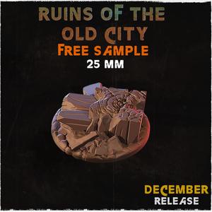 Ruins of the old city - Base & Topper (25 мм)