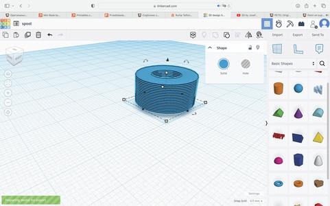 spool of filament