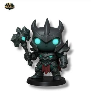 Mordekaiser Chibi Figure League of Legends 3D Model