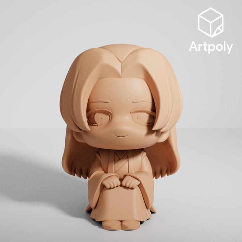 Jinshi - 3D Model of The Apothecary Diaries