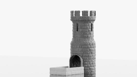 Medieval Dice Tower