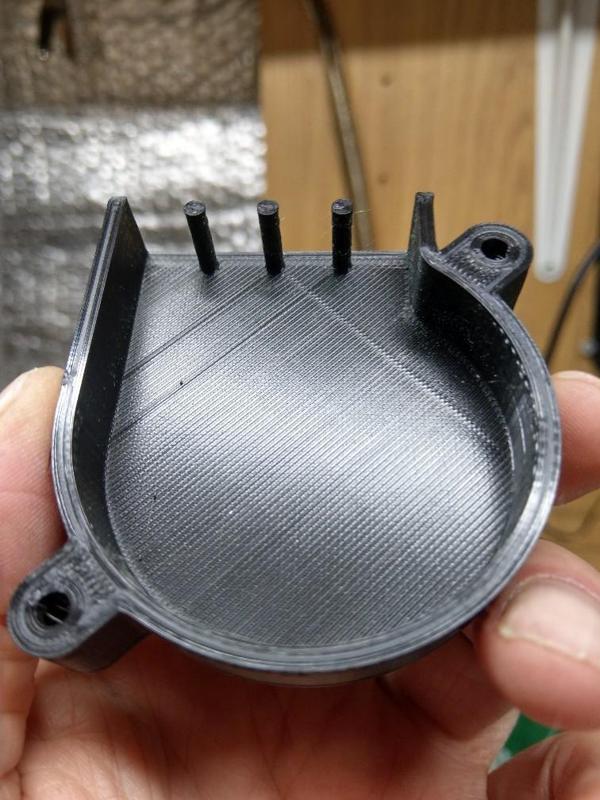 Fan cover for Meanwell PSU on Ender 3 Pro