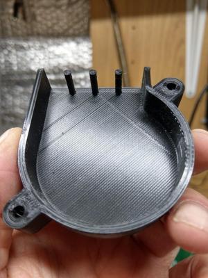 Fan cover for Meanwell PSU on Ender 3 Pro